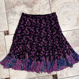 Eci purple skirt